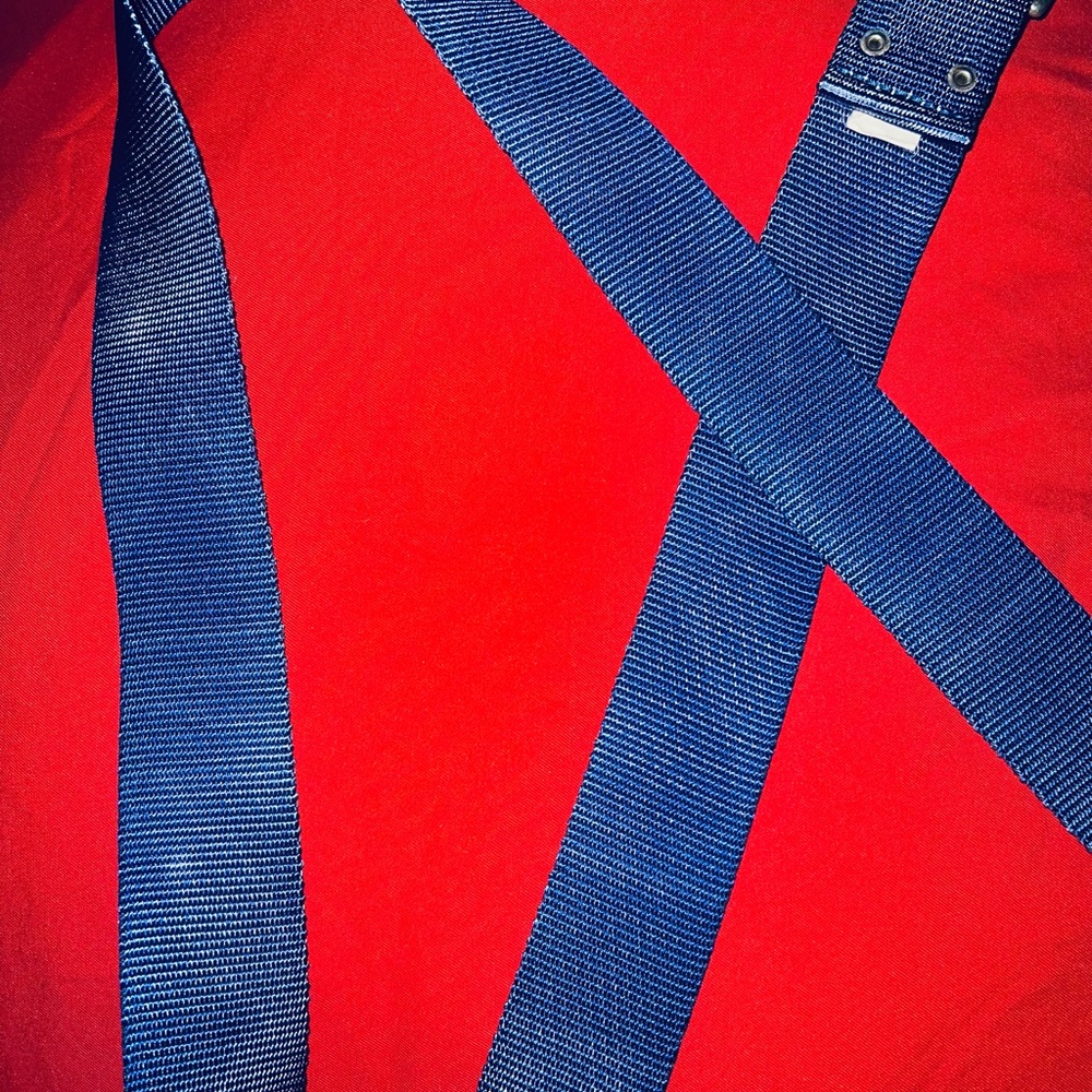 Vintage Royal Blue Nautical Belt